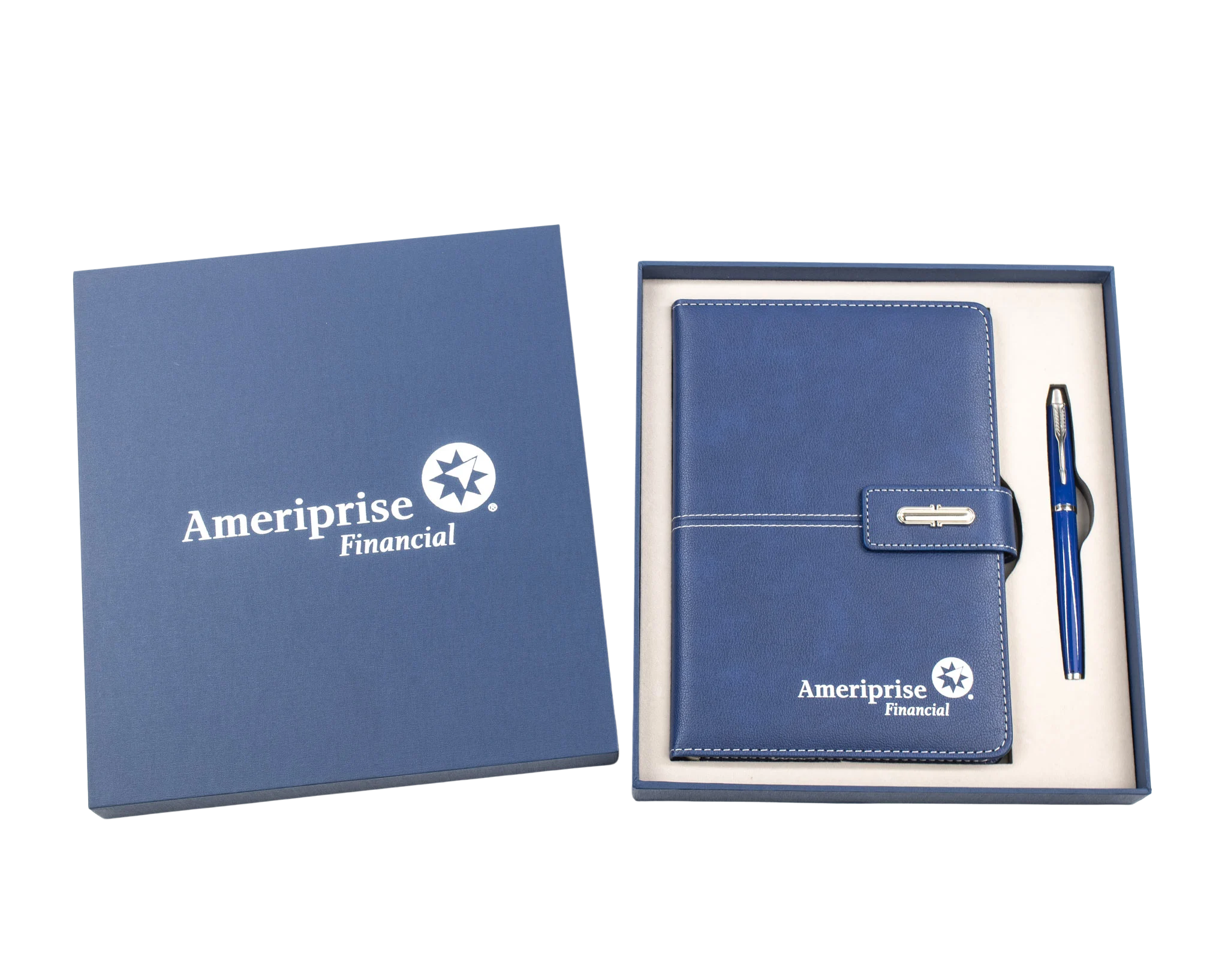 Branded Notebook and Pen Gift Set