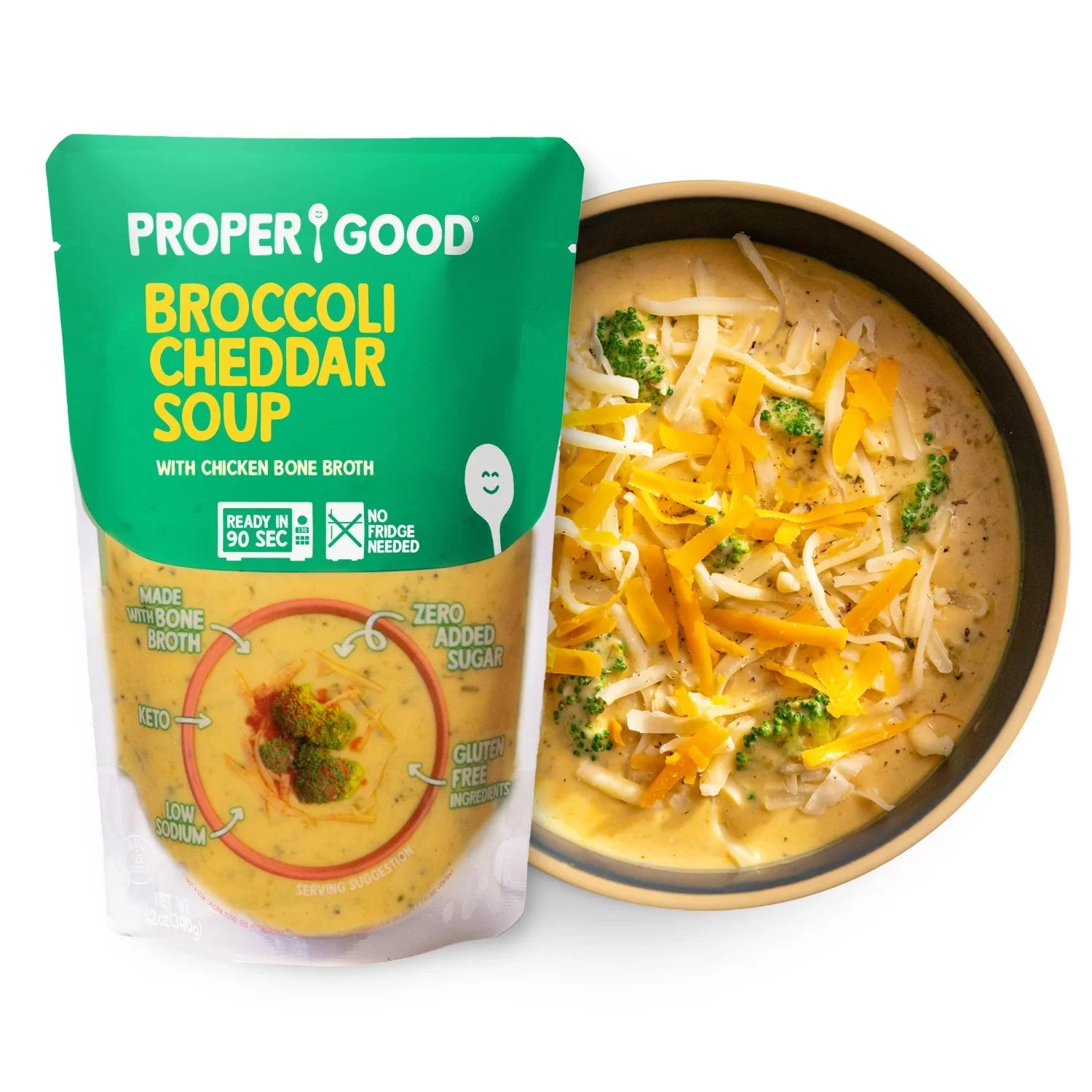 Ceramic Soup Gift Item Broccoli Cheddar Soup