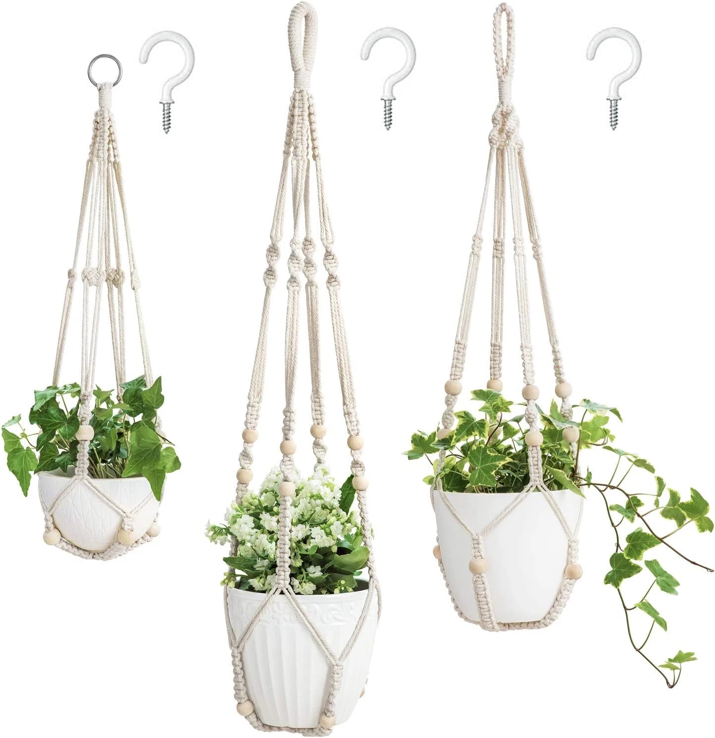 Macrame Plant Hangers Package