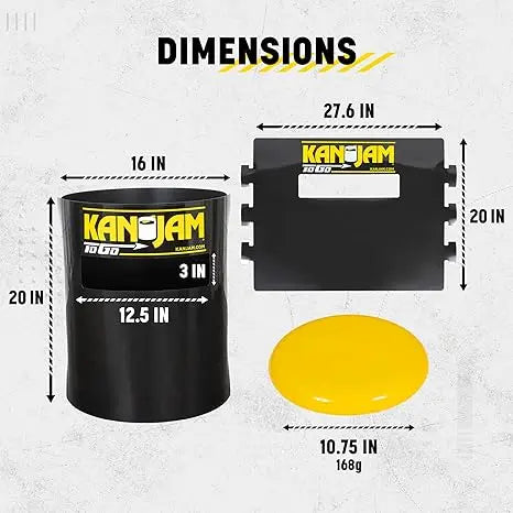 Durable disc golf set