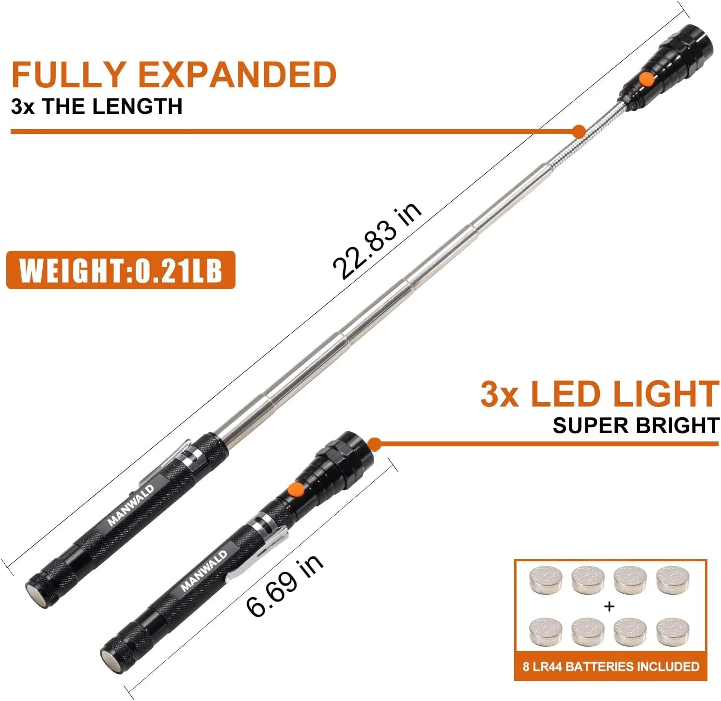 Flashlight Pickup Tool