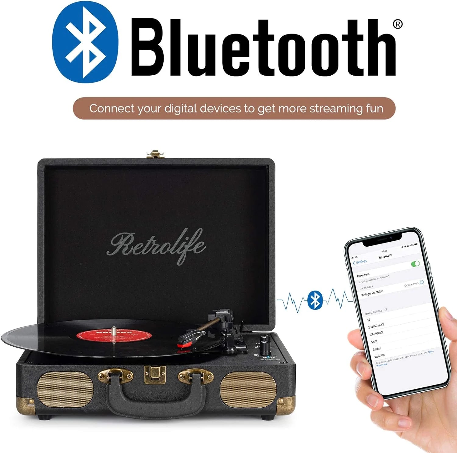 Record Player Gift Item