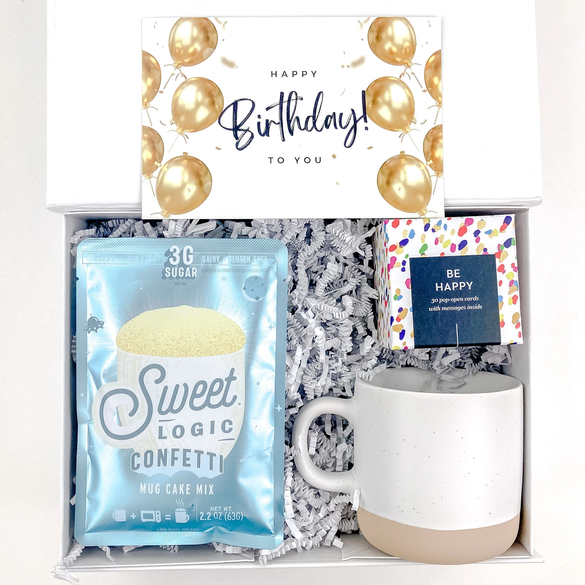 Birthday Mugshot Gift Basket