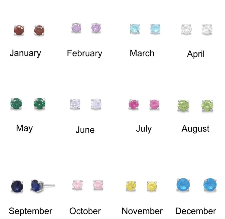 Birthstone Earrings Package