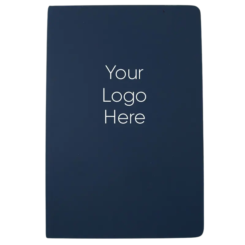Branded Navy Blue Notebook
