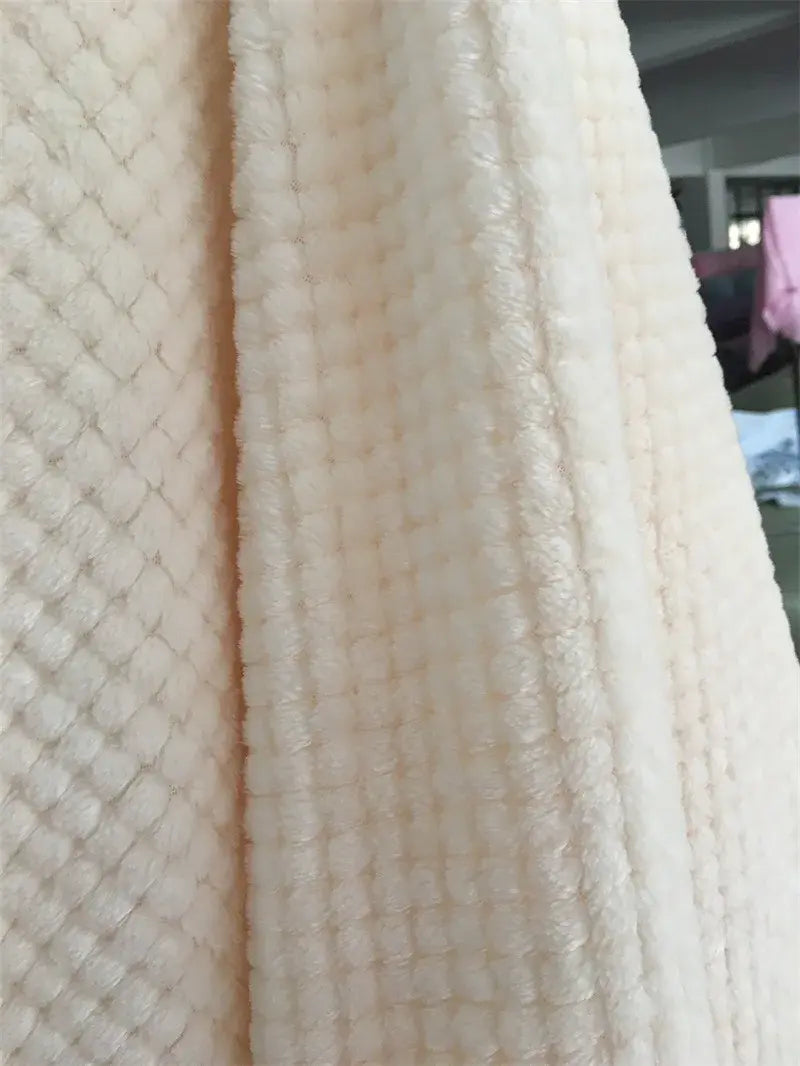 Cream Cozy Blanket