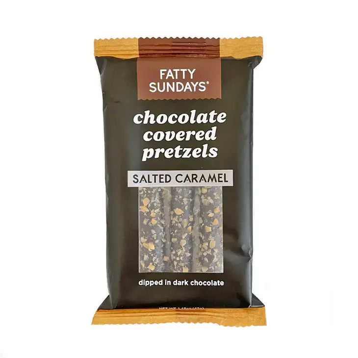 Salted Caramel Pretzels