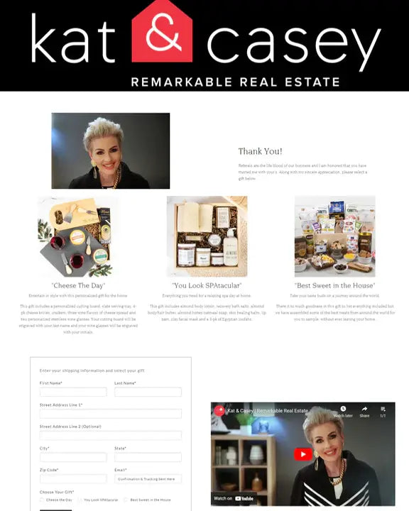 Free Custom Gifting Portals