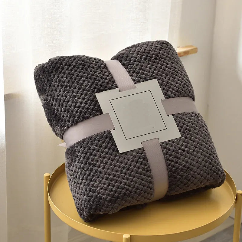 Home Movie Night Gift Box Item Blanket