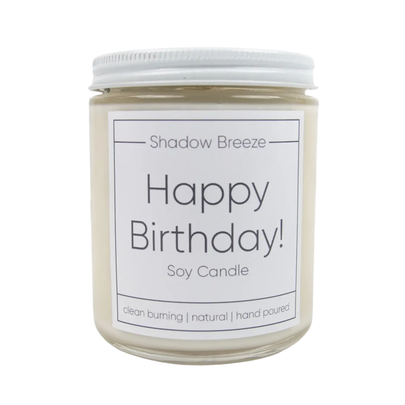 Happy Birthday Soy Candle