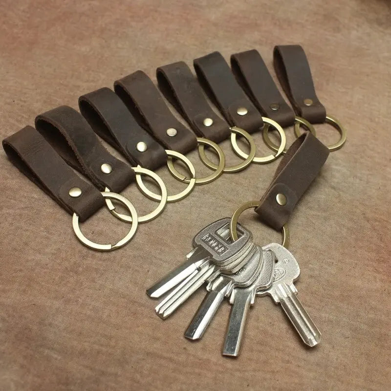 Leather Keychain