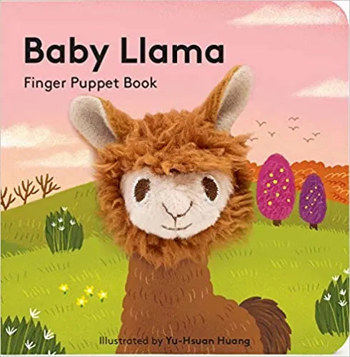 Baby Llama Finger Puppet Book
