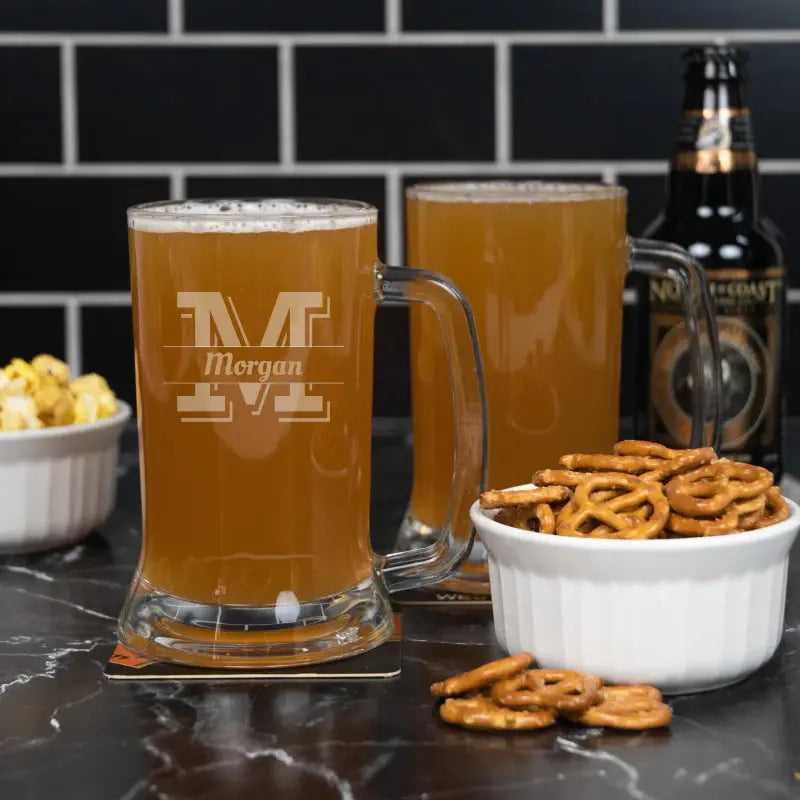 Personalized Beer Mugs Package