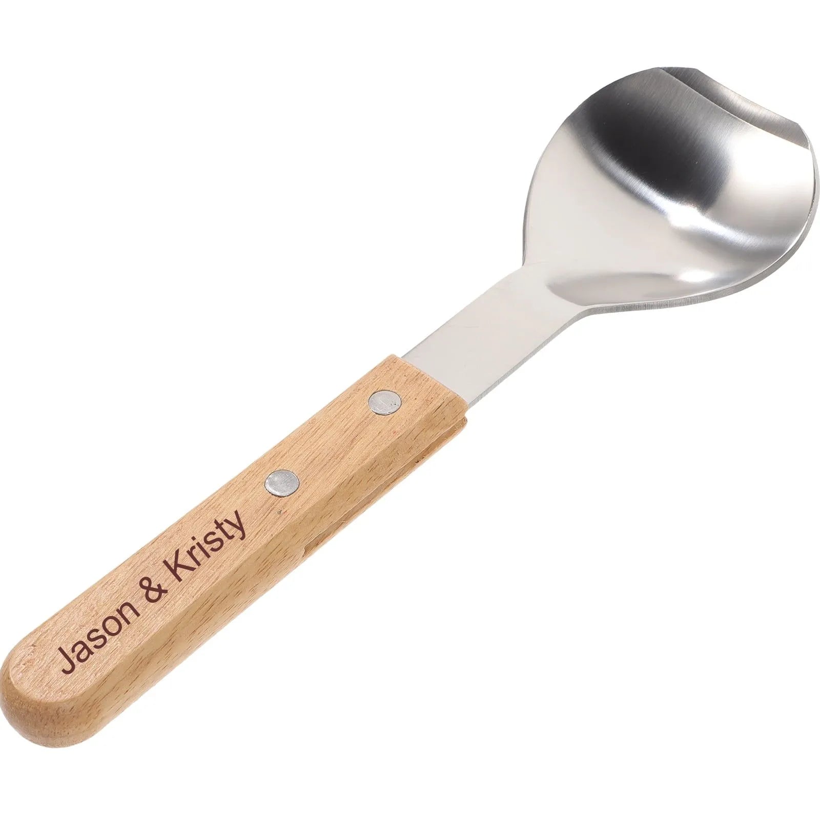 Ice Cream Sccop with Engraved Name