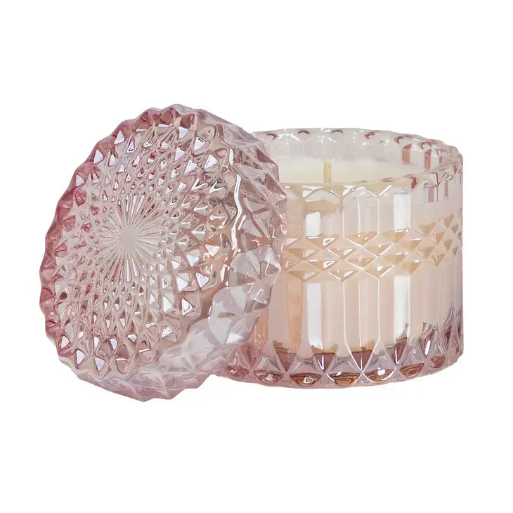 Pink Chiffon Shimmer Candle