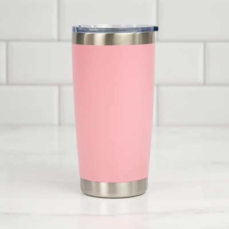 Pink Travel Tumbler