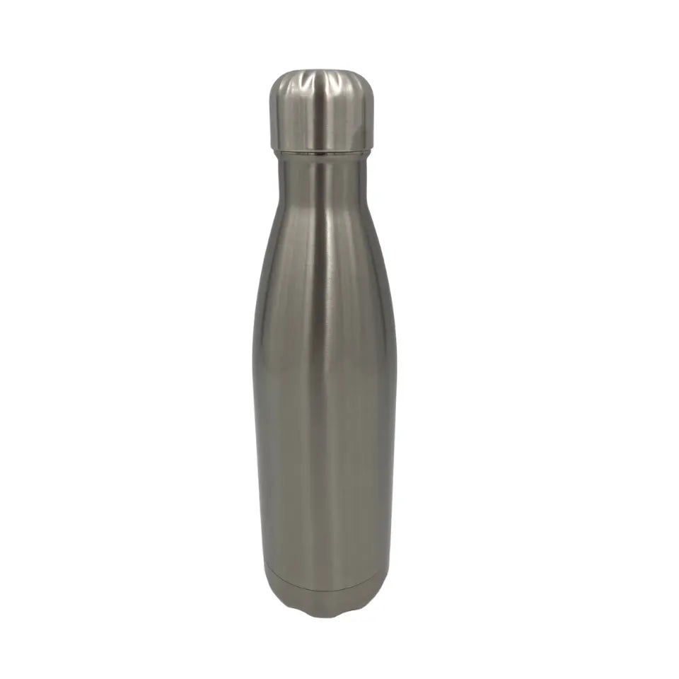 Silver Water Bottle