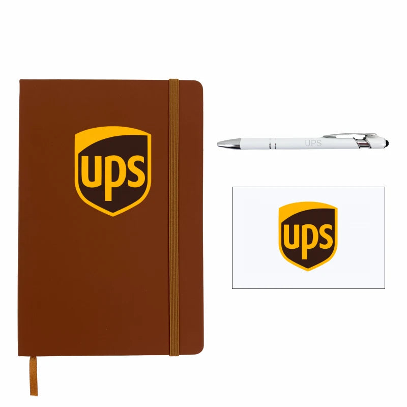 Branded Corporate Notebook & Pen Gift Item