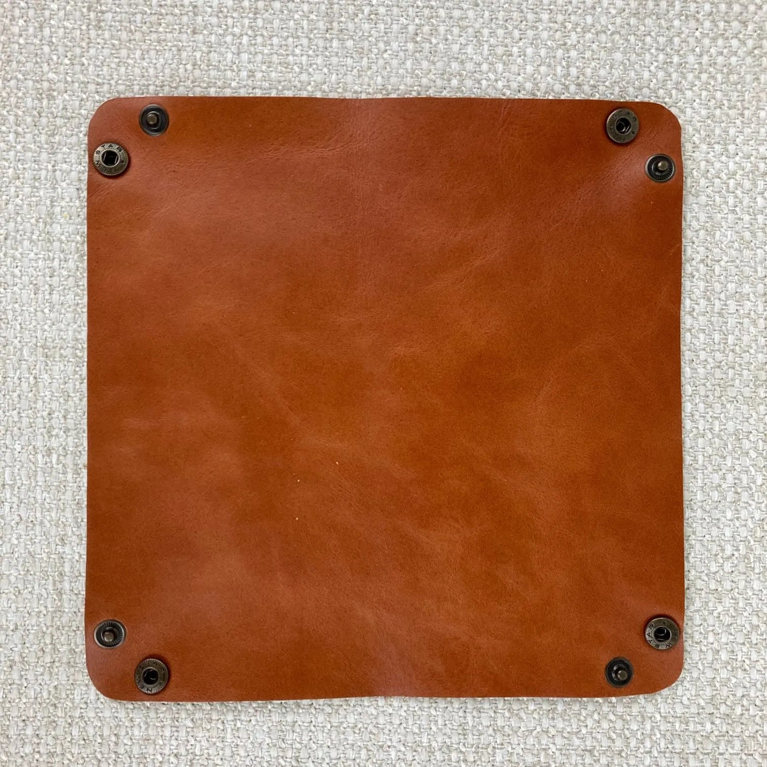 Custom Leather Valet Tray