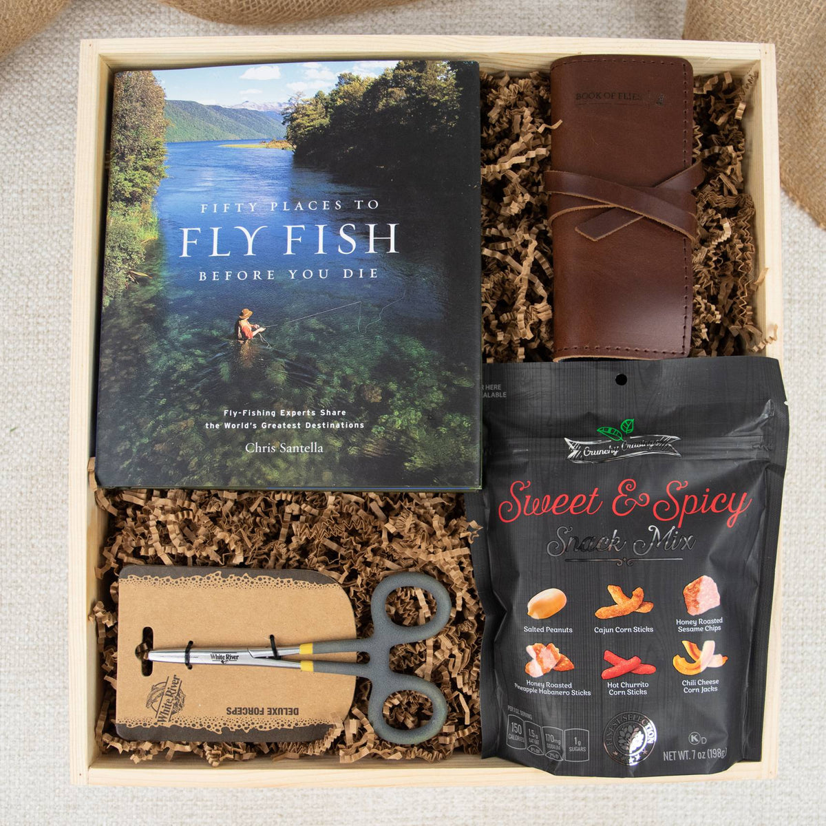 Fly Fishing Gift Box | Fly Fishing Themed Curated Gift for Men