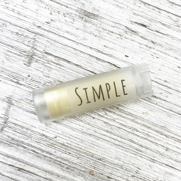 unscented Wild Botanicals Lip Balm