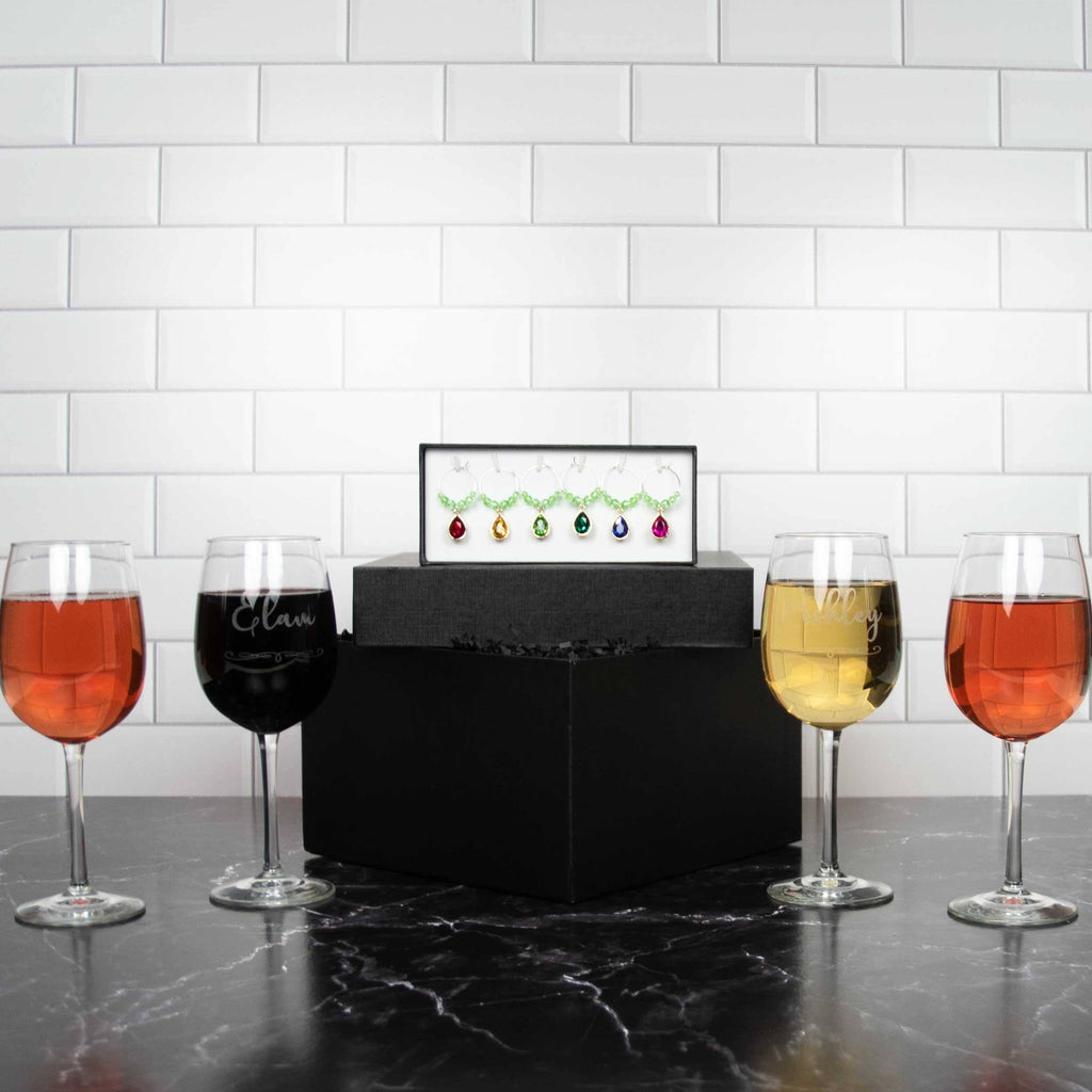 Personalized Wine Gift Box | shadowbreeze.com
