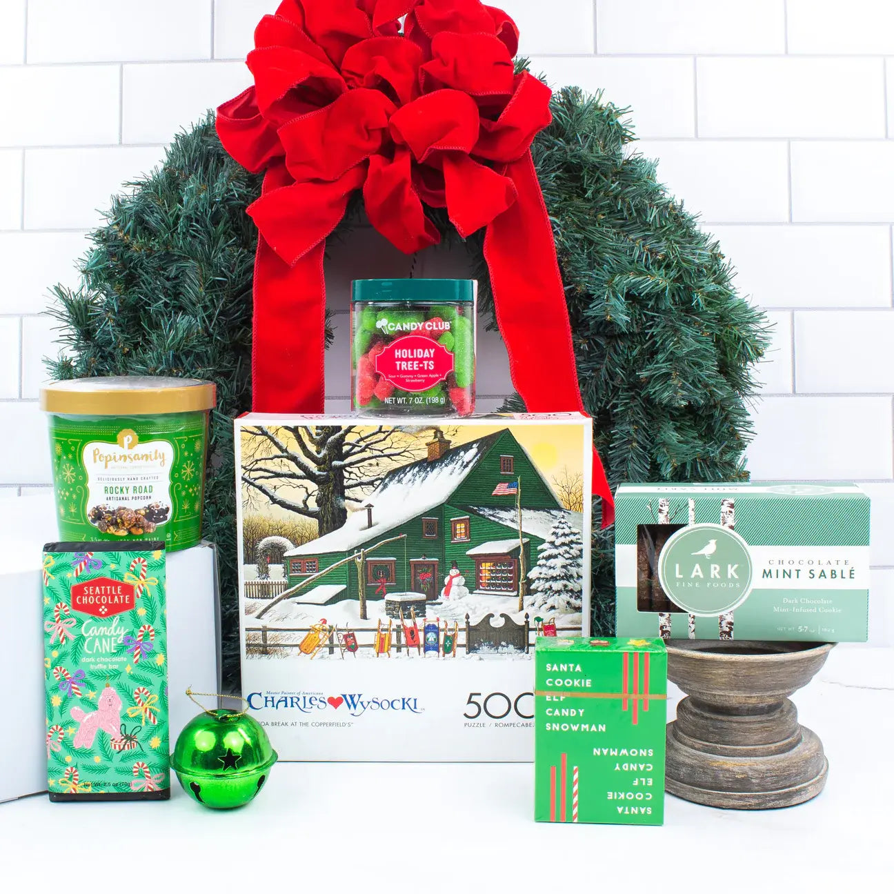 Holiday Game Night Gift Basket