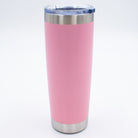 Personalized Pink Tumbler with Lid