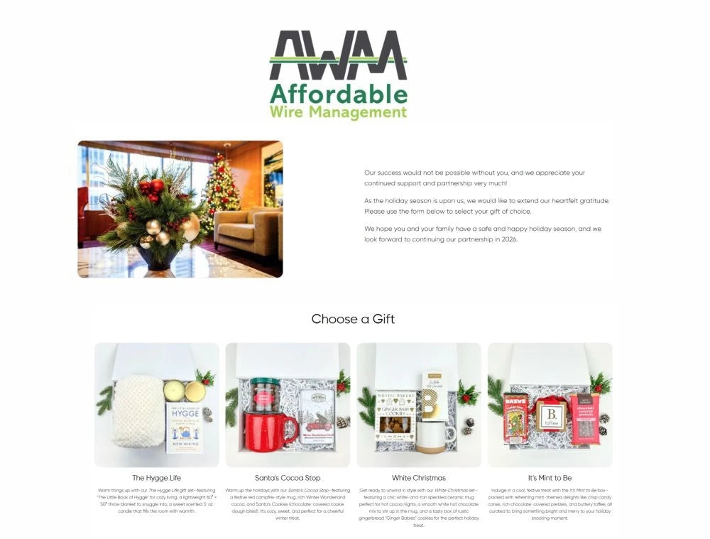 Let Them Choose Client Holiday Gifting