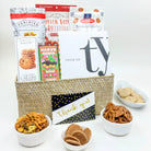 Thank You Gift Basket with Book with Thank You Book and Snacks