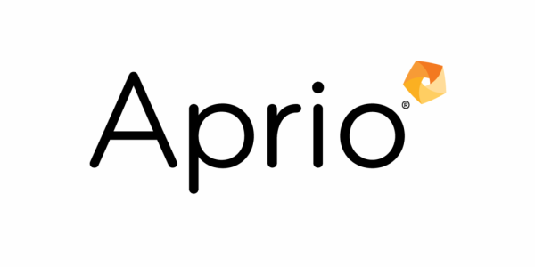 Aprio logo on a white background
