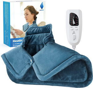Breezy Gifting Electric Heating Pad for Neck and Shoulders