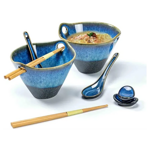 Ceramic Ramen Bowl Set