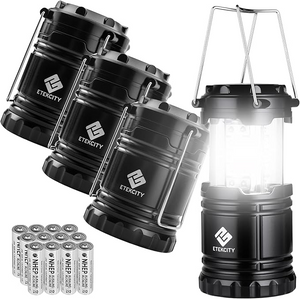 Breezy Gifting LED Camping Lanterns (4pk)