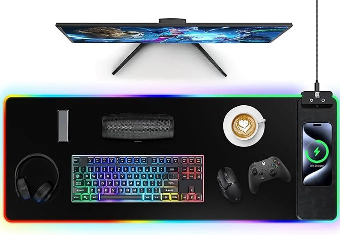 Desk Mat With Wireless Charger