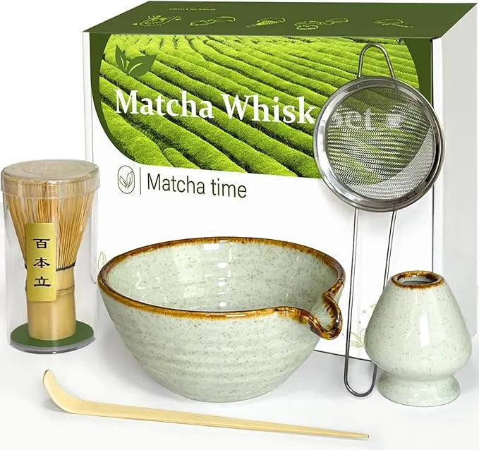 Matcha Whisk Gift Set