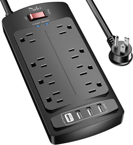 Breezy Gifting Surge Protector Power Strip