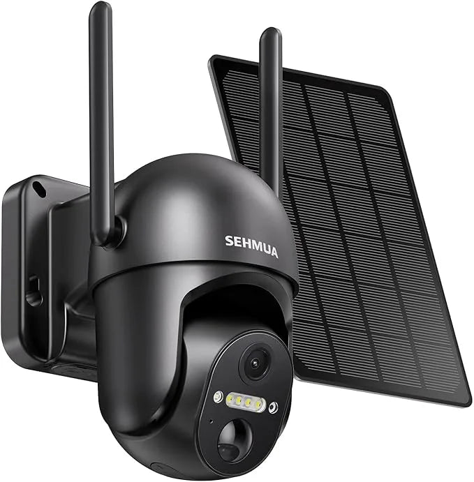 Solar Powered Security Camera