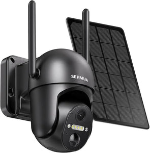 Solar Powered Security Camera