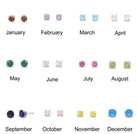 Birthstone Earrings Package