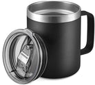 Black Coffee Mug with Handle