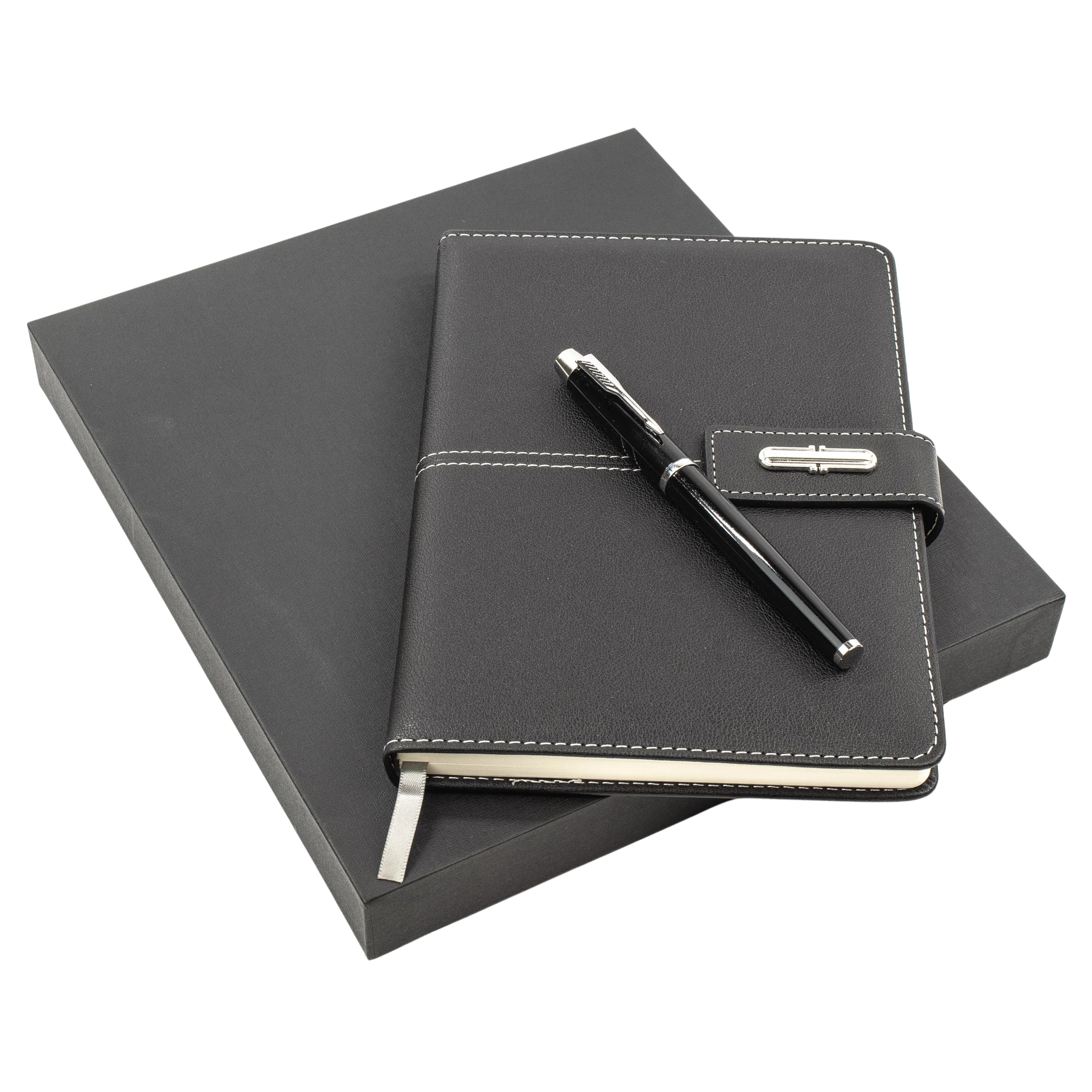 Branded Notebook and Pen Gift Box