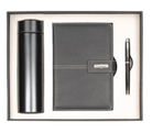 Branded Notebook, Pen, & Thermos Gift Box