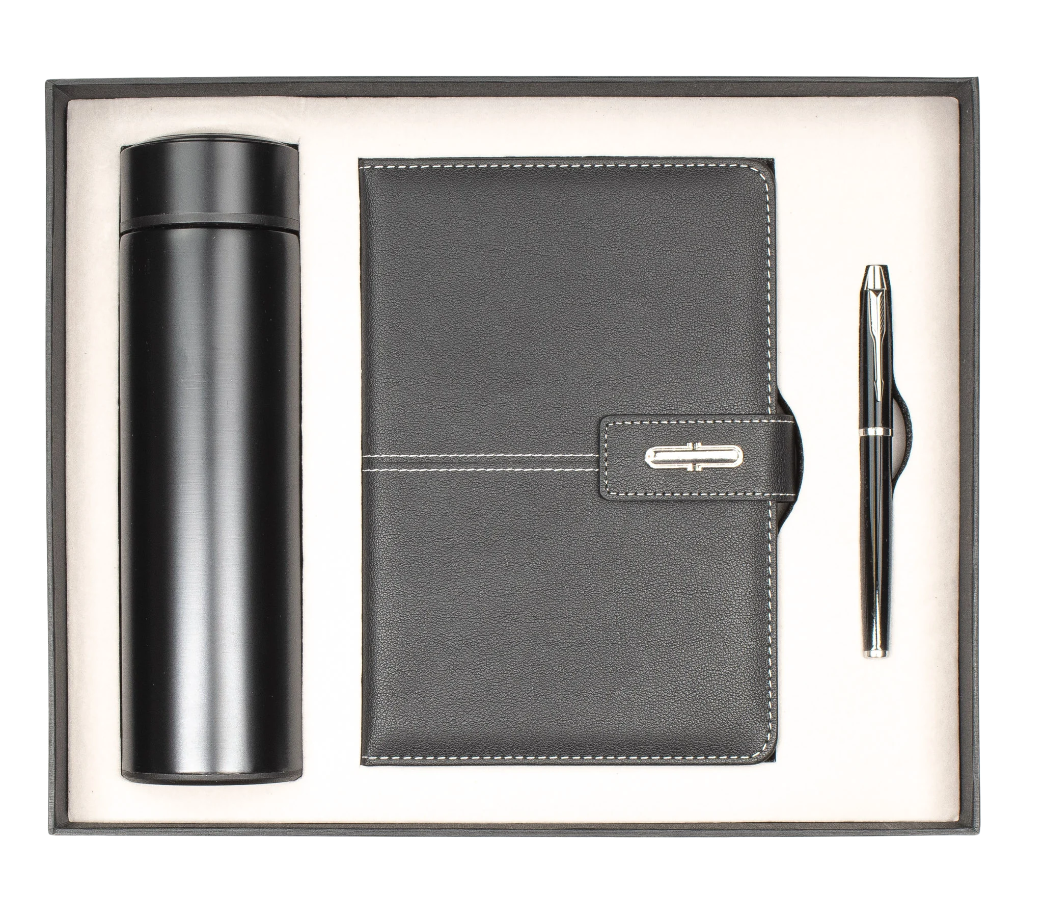 Notebook, Pen & Thermos Gift Set