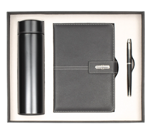 Notebook, Pen & Thermos Gift Set