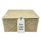 Branded Seagrass Basket