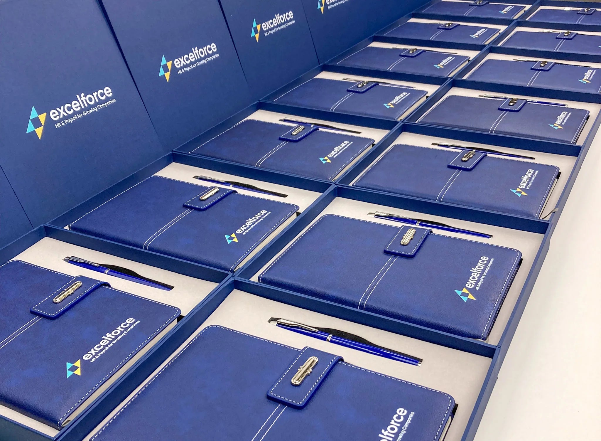 Branded Notebook and Pen Gift Boxes