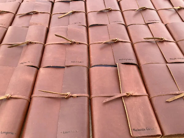 Branded Leather Notebooks