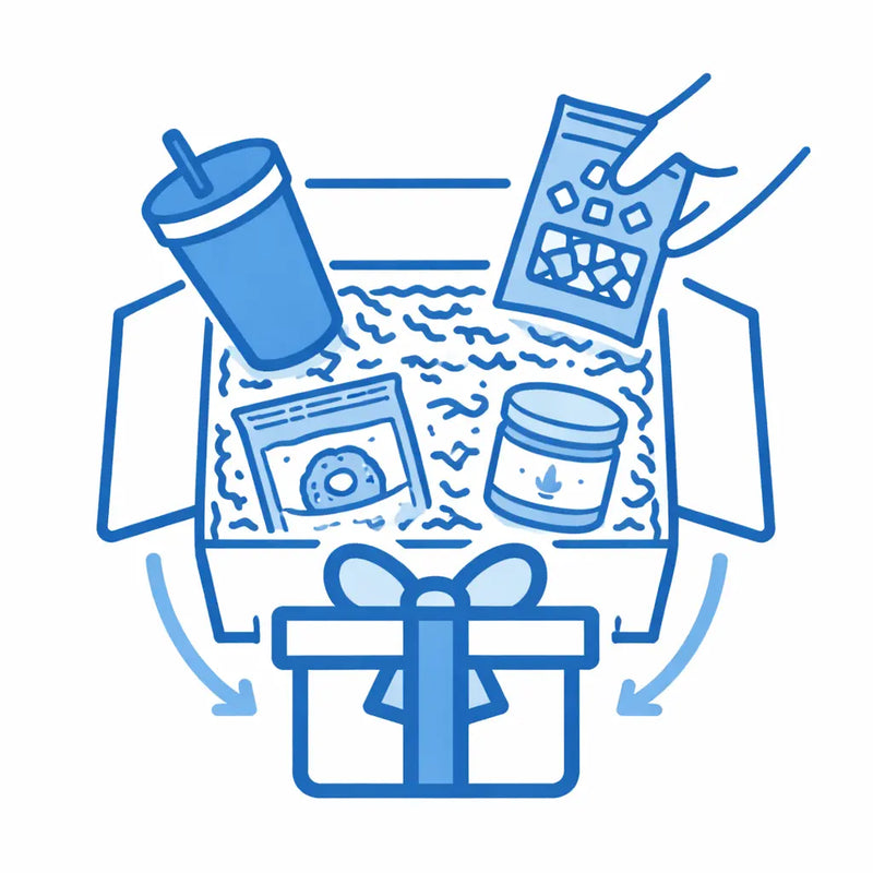 Build a Gift Box Illustration