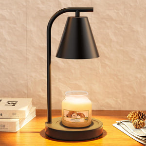 Breezy Gifting Arched Candle Warmer Lamp Black